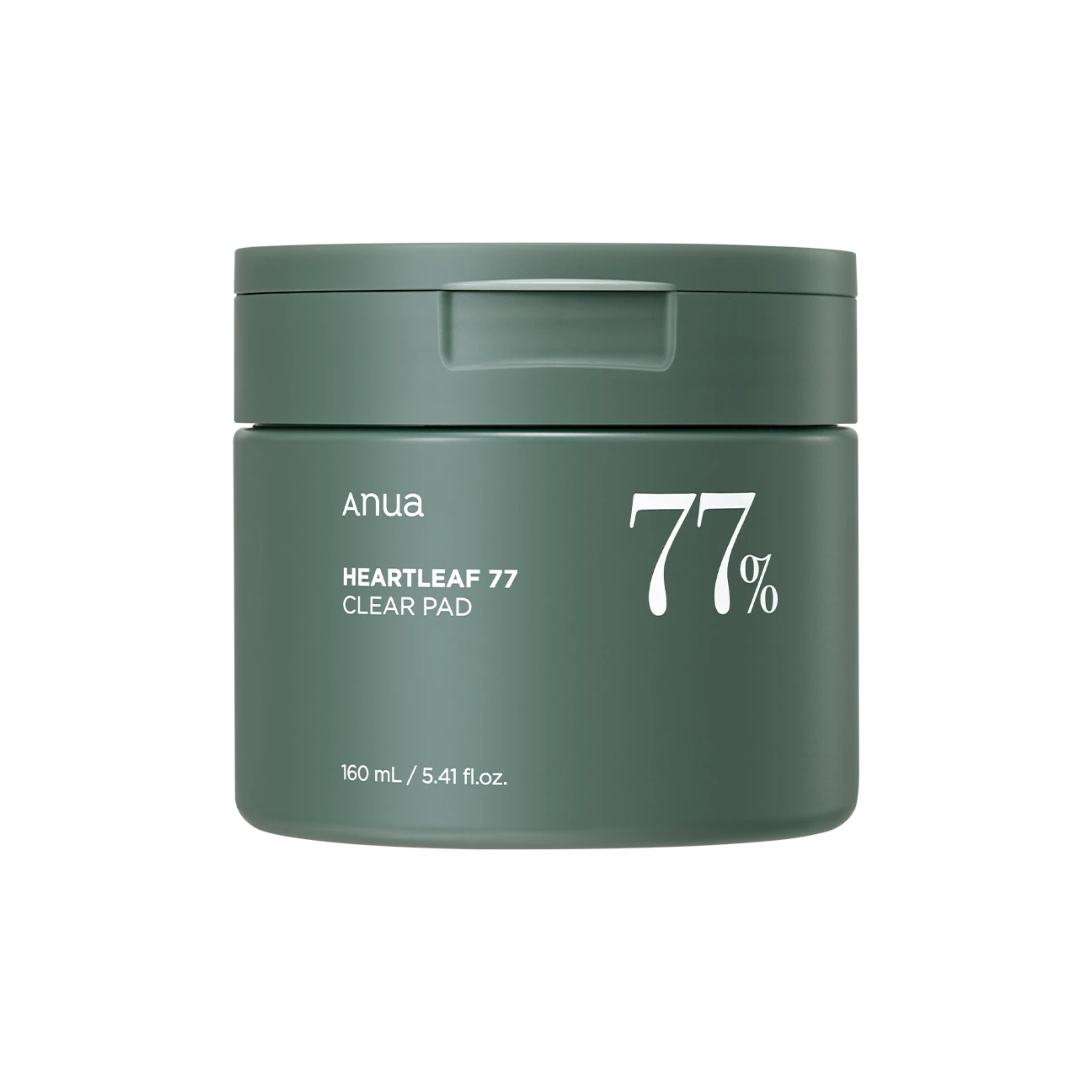 Anua Heartleaf 77% Clearpad raminantys veido padeliai su širdžialapės stimburės ekstraktu